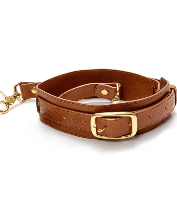 Treger Canvas Duffle Bag - Cognac/Elfenbein Sale