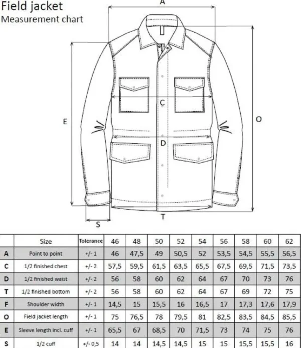 Treger Field Jacket, wasserabweisender Oberstoff - Stone Best