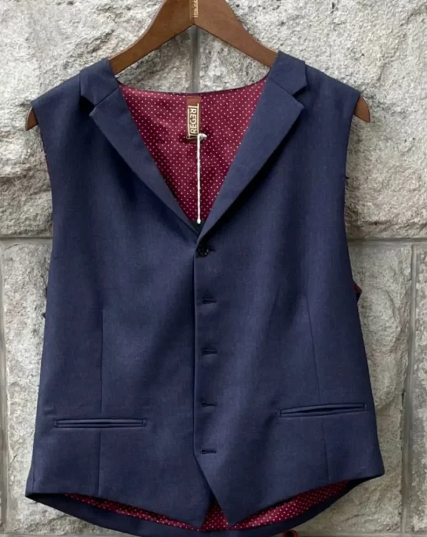 Treger Gilet Benny Blue - Schweizer Design Clearance