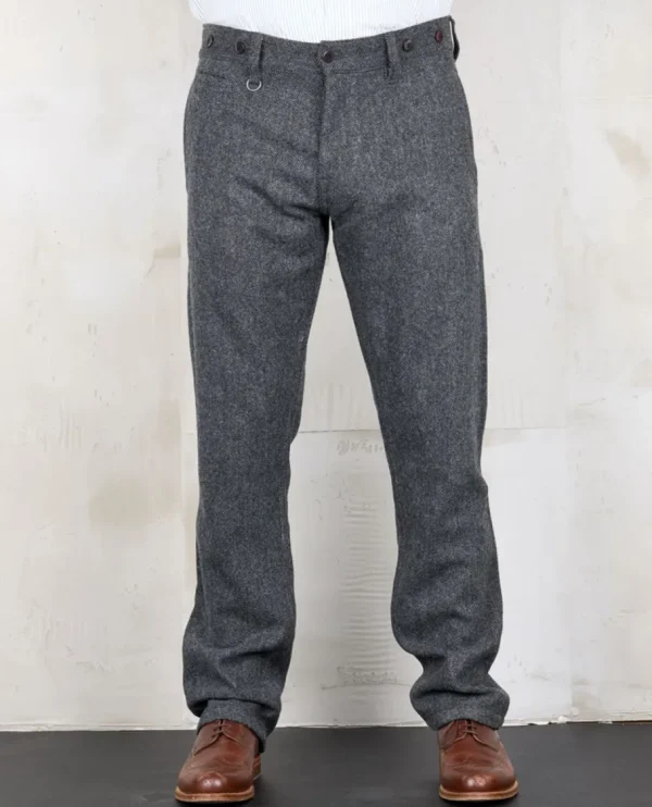 Treger Hose Dundee grey Fashion