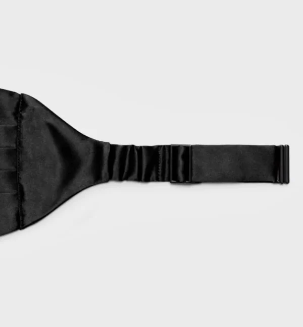 Treger Kummerbund - Schwarz Discount