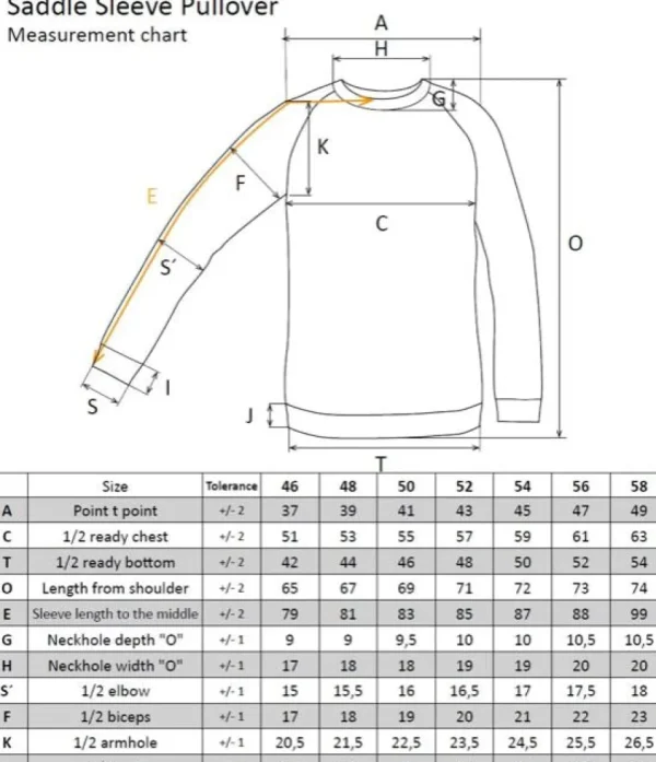 Treger Pullover aus Lammwolle mit Sattelärmeln - Beige Sale