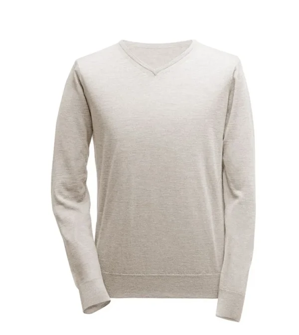 Treger Pullover mit V-Ausschnitt - Beige Online