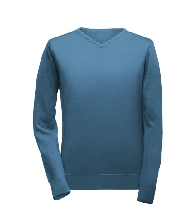 Treger Pullover mit V-Ausschnitt - Air Force Blau Best