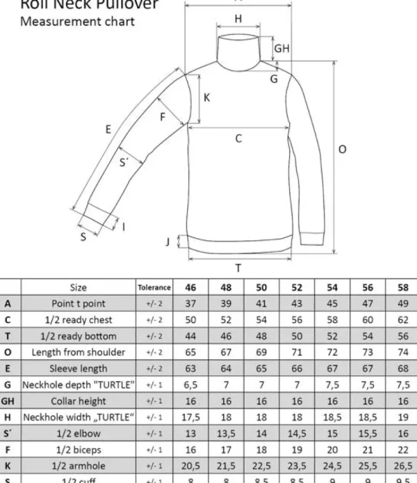 Treger Rollkragenpullover - Anthrazit Best