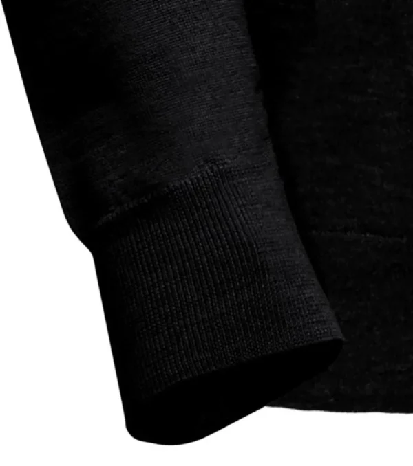 Treger Rollkragenpullover - Schwarz New