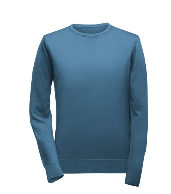 Treger Rundhalspullover - Air Force Blau Discount