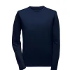 Treger Rundhalspullover - Marineblau Fashion