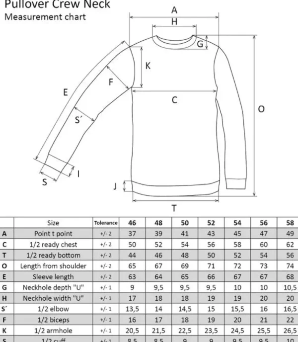 Treger Rundhalspullover - Rost Clearance