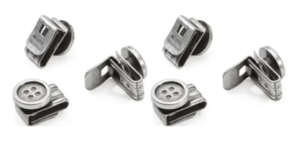 Treger Set a 6 Klemmknöpfe Fashion