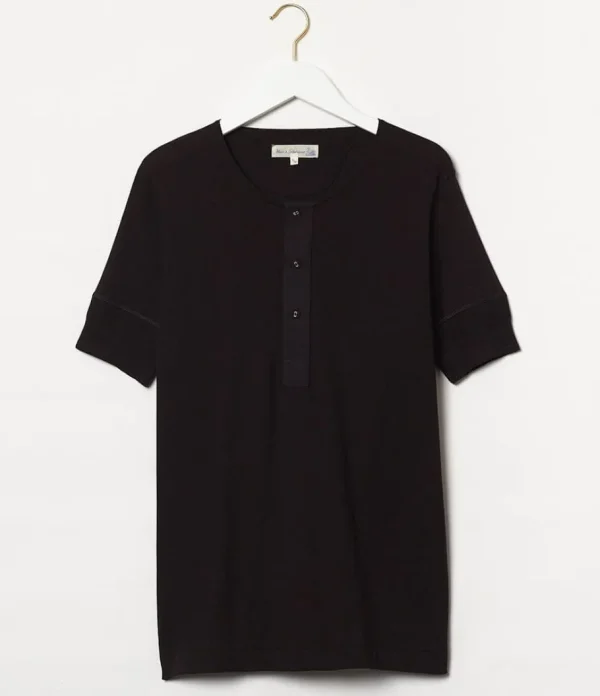 Treger Shirt kurzarm - deep Black Hot