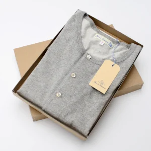 Treger Shirt kurzarm - Farbe grau meliert Fashion