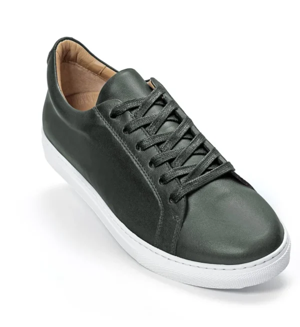 Treger Sneaker klassisch - Dunkelolive Discount