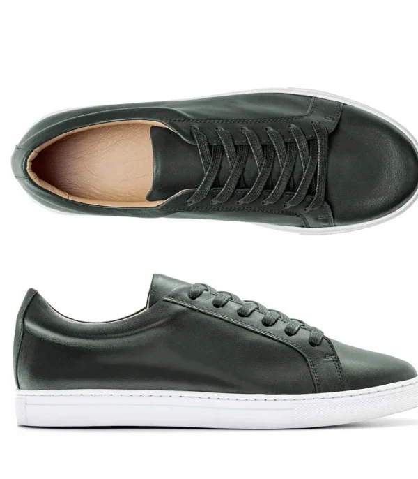 Treger Sneaker klassisch - Dunkelolive Discount