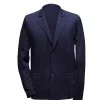 Treger Stricksakko Wolle - Marineblau Fashion